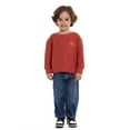 thumbnail image 2 of Wonder Nation Toddler Boys Embroidered Textured Thermal Top with Long Sleeves, Sizes 12M-5T, 2 of 7