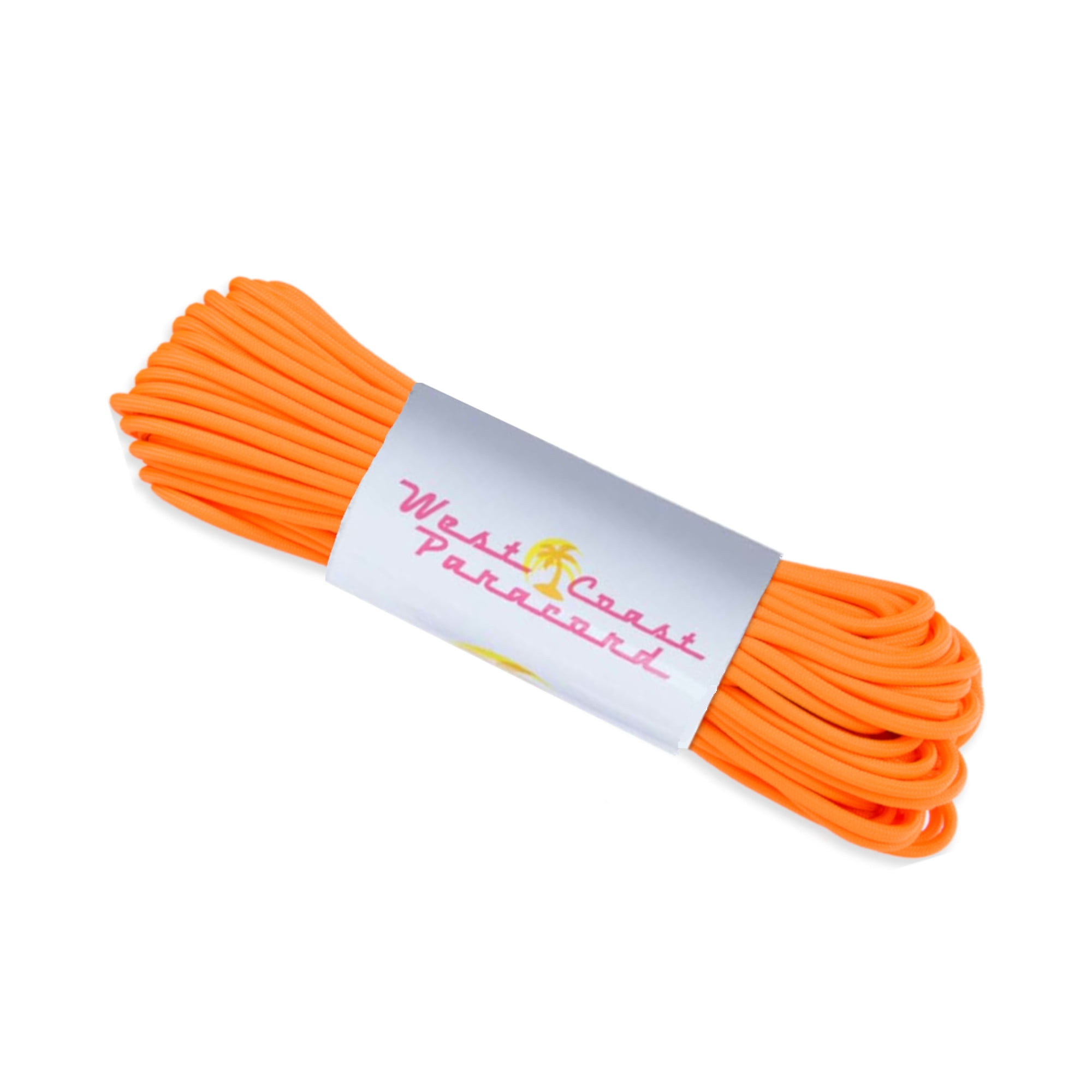 West Coast Paracord 550 – Tipo III, 7 Fili Interni, Diametro 4 Mm – 67 Metri – Colore Viola Chiaro – Ideale Per Campeggio, Sopravvivenza, Pesca, Outdoor, Gioielli