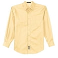 thumbnail image 5 of Port Authority Long Sleeve Shirt (S608) Yellow, 4XL, 5 of 6