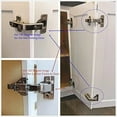 thumbnail image 5 of 1 Piece Lazy Susan Hinge Face Frame Plate For Floded Door, Kitchen Cabinet, 5 of 6