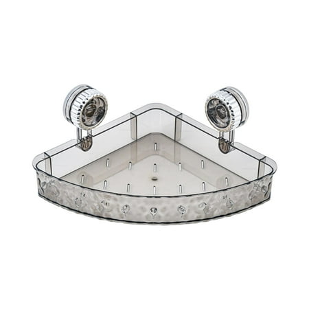 Shower Storage for Inside Shower Water Ripple Suction Cup Storage Rack with Drainage Holes No-Drilling Wall Mount Shelf for Bathroom Suction Cup Bathroom Shelf Shower Storage for Inside Shower Water Ripple Suction Cup Storage Rack with Drainage Holes No-Drilling Wall Mount Shelf for Bathroom Suction Cup Bathroom Shelf