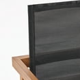 thumbnail image 3 of Noble House Beachview 9 Piece Wooden Patio Dining Set in Teak and Black, 3 of 7