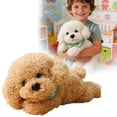 thumbnail image 2 of DGMIOCS Plush Stuffed Dog Adorable Poodle Stuffed Animal Toys, Soft & Realistic Gift for Kids, 11 inch, 2 of 5