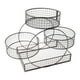 thumbnail image 3 of Cesta de frutas de varias capas, organizador multiusos para frutas y verduras. Negro, 3 of 9
