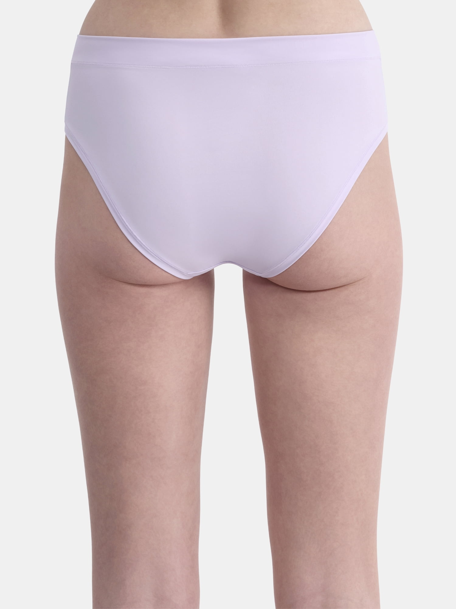(3 pack) No Boundaries Micro Crossover Hipster Panty, Women’s and Women’s Plus, Sizes XS-XXXL