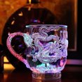thumbnail image 4 of Zootealy LED Flashing Color Change Mug Water Activated Light Up Dragon Pattern Beer Cup 285ml, 4 of 5