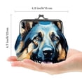 thumbnail image 2 of Stylish Women's Wallet with Coin Purse - 0.7 Microfiber Zinc Alloy Jaws Material - 4.3x4.7 in/11x12 cm Size, Durable & Fashionable Design, 2 of 7
