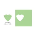 thumbnail image 3 of Unique Bargains 1 Inch Heart Punch, Heart Hole Paper Punch Hole Puncher Shape Punches for Crafting, 3 of 6