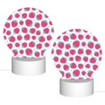 thumbnail image 2 of Sikiie Hand Drawn Strawberry Acrylic Night Light Gift Custom Acrylic Night Light LED Lights for Bedroom Home Office, 2 of 9
