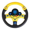 thumbnail image 2 of Vonte de carreras de juguete para juegos de niño efectos Amarillo Zulema Volante Juguetes, 2 of 4