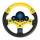 thumbnail image 2 of Vonte de carreras de juguete para juegos de niño efectos Amarillo Zulema Volante Juguetes, 2 of 4
