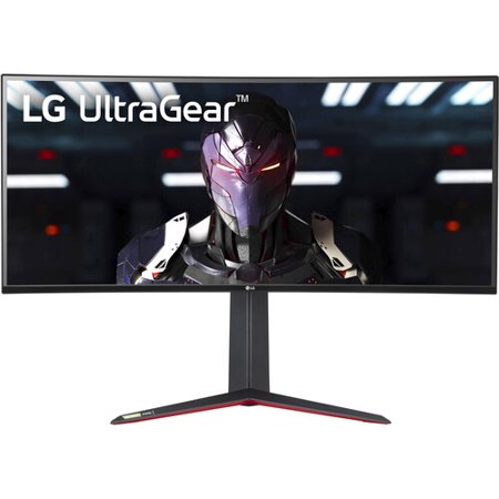 Restored LG 34GN850-B 34-inch UltraGear Curved QHD (3440 x 1440) IPS 144Hz G-SYNC (Refurbished)