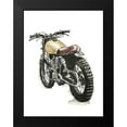 thumbnail image 2 of Warren, Annie 12x14 Black Modern Framed Museum Art Print Titled - Motorcycles in Ink III, 2 of 5
