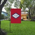 thumbnail image 6 of Arkansas State Garden Flags 12.5 * 18 Inches Double Sided Vivid Color and Fade Proof Small Indiana Yard Flags for Indoor and Outdoor Decorations (Arkansas), 6 of 6