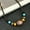 B-1, variant on Tibetan Embossed Celestial Bead Collar Chain Agate Celestial Bead Necklace-B-1