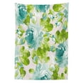 thumbnail image 3 of Ambesonne Shabby Flora Tablecloth Rectangular Table Cover, Tropical Garden, 52"x70", Turquoise Pale Pink, 3 of 4