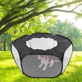 thumbnail image 1 of Pequeños Pequeños Animales de Mascotas Playpen de Plegamiento de Mascotas Transparentes, Peque de Juego de Mascotas Pequeñas, Playpen para Hímters Al Aire Libre, 1 of 7