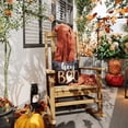 thumbnail image 3 of Mainstays 16" x 16" Reversible Decorative Outdoor Throw Pillow, Hey Boo, 3 of 9
