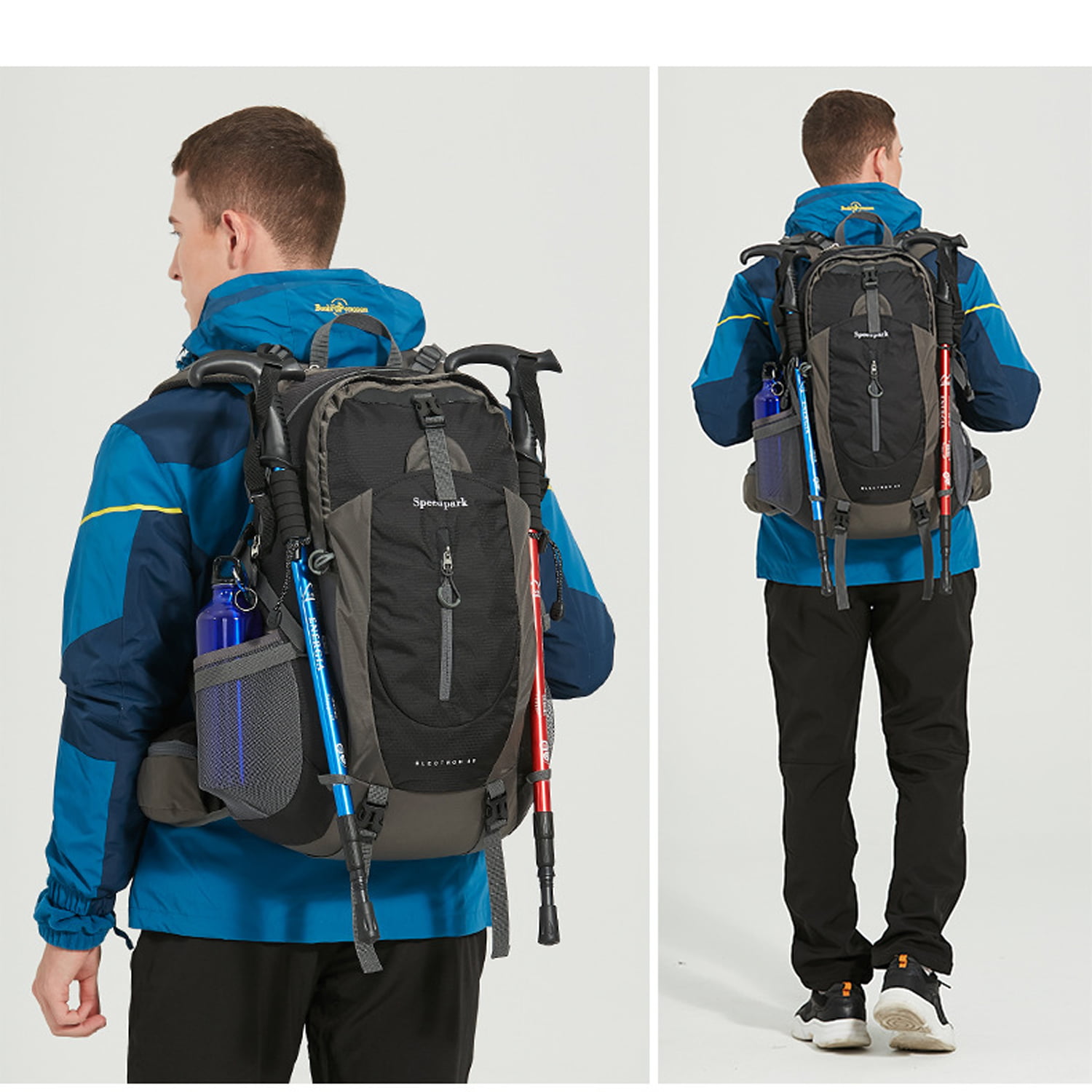 40L Waterproof Tactical Backpack Hiking Bag Cycling Climbing Backpack –  Bargain Bait Box