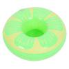 thumbnail image 1 of Portavasos flotante, flotador inflable, bandeja para bebidas de cerveza, regalo de PVC (limón verde), 1 of 3