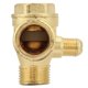 thumbnail image 1 of Válvula de retención de tres vías de 3 puertos Accesorios de compresor de aire con rosca macho de 550 W/1100 W Ehuebsd Para estrenar, 1 of 3