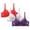 Purple a1, variant on snilers 3 Pcs Lace Bras for Women No Underwire Everyday Bra Plus Size Full Coverage Bralettes Thin Clear Underwear Bras