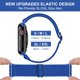 thumbnail image 4 of Oxwallen Xl Correa Elástica Solo Loop Compatible Con Apple Watch Series 11/10/9/8/7/6/5/4 Se Ultra 3/2/1 49 Mm 46 Mm 45 44 Mm Correa Deportiva Trenzada De Nailon Elástico Ajustable Para Iwatch Mujeres, 4 of 5