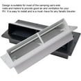 thumbnail image 1 of Becaristey Solution de Ventilation Couvercle de Ventilation Verrouillable pour Remorques et RVs Blanc 1Set, 1 of 6