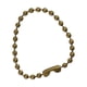 thumbnail image 5 of Cadena de Conector Bronce perfecl 10 cm paquete de 20 para Scrapbooking, 5 of 6