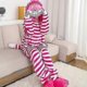 thumbnail image 2 of Adult Cheshire Cat Cartoon One Piece Pajamas Men"s And Women"s Home Wear Role Play Costumes, 2 of 5