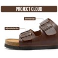 thumbnail image 2 of Project Cloud Heritage Sandalia de Cuero Marrón 11D, 2 of 4