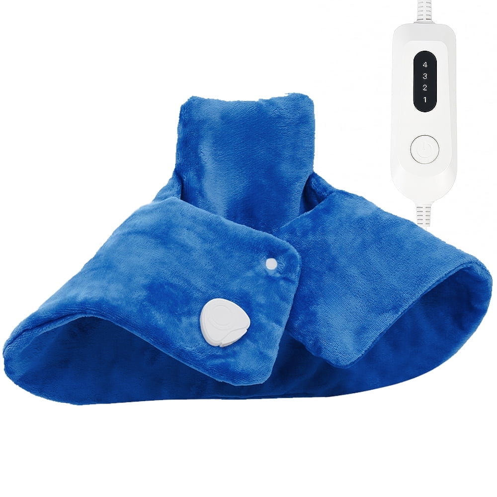 COWIN Electric Heat Pad for Neck and Shoulders, Blue photo 8