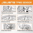 thumbnail image 4 of Sensor TPMS de Repuesto Buick Cadillac Chevy GMC Negro Paquete de 4 para Sistema de Monitoreo de Pre, 4 of 9