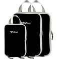 thumbnail image 1 of Bigfoot Outdoor Products Packing Compression Cubes (3-Pack) 2 Large + 1 Medium (Black), 1 of 7