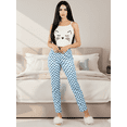 thumbnail image 2 of Conjunto Pijama Mujer Blusa Y Pantalón Dama Piyama Pyjama, 2 of 8