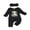 Black, variant on BemeyourBBs Baby Girls My 1st New Year Outfits Romper Letter Fireworks Print Long Sleeve Jumpsuit with Headband Spring Fall Clothes