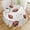 Pink Bow American Football, variant on Pink Mahjong Ribbons Table Cloth 60 in Waterproof Round Tablecloth Washable Table Cover for Kitchen Outdoor Decor