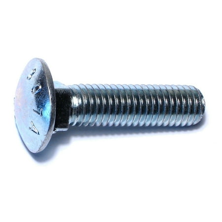 

1/2 -13 x 2 Zinc Plated Grade 2 / A307 Steel Coarse Thread Carriage Bolts CBS-634