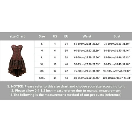 

Women`s European Court Corset Brown Split Suit Shapewear