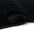thumbnail image 3 of Mohawk Diplomat Bath Mat Soft Absorbent Quick Dry Machine Washable Non-Slip Bathroom Mat, Black, 20" x 34", 3 of 8