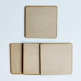thumbnail image 2 of Dress My Craft Mdf Coasters 4"X4" 4/Pkg-Curved Square, 2 of 2