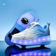thumbnail image 2 of led Flashing Children's Roller Skates Wheels Can Be轮滑鞋, 2 of 4