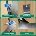 thumbnail image 5 of 1 Pcs Heavy-Duty Staple Shark - Multi-Purpose Nail Puller & Remover for Interior Designers and Carpet Installers - Effortlessly Extracts and Flattens Nails & Steel Wires, 5 of 8