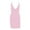 Pink, variant on hotojiny Going out Dresses for Women Trendy Sleeveless Cowl Neck Slim Mini Dress Summer Soft Side Slit Party Clubwear Outfits