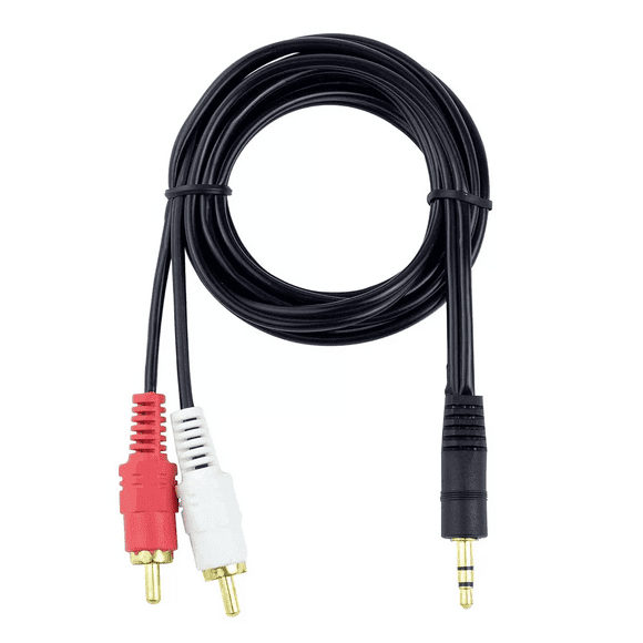 Cable de Audio Auxiliar Plug 3.5 A RCA 1 Metro BLOOSOM