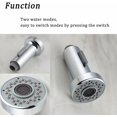 thumbnail image 2 of Queilt Spray for Kitchen Faucet 2 Modes Spray Head Kitchen Faucet Spray Replacement Spray for Retractable Kitchen Mixer Tap, 2 of 4