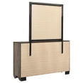 thumbnail image 6 of Kauffman 6-drawer Dresser with Mirror Washed Taupe, 6 of 10