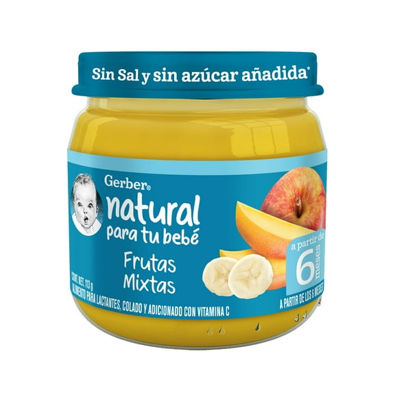 Papilla Gerber etapa 2 frutas mixtas 113 g