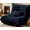 Dark Blue, variant on Lazy Sofa Bean Bag Chair for Adults, Comfy Floor Sofa Fireside Chair for Living Room, Bedroom, Memory Foam Filled, Dark Blue