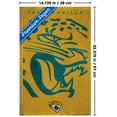 thumbnail image 3 of NFL Jacksonville Jaguars - Logo 25 Wall Poster, 14.725" x 22.375", 3 of 5